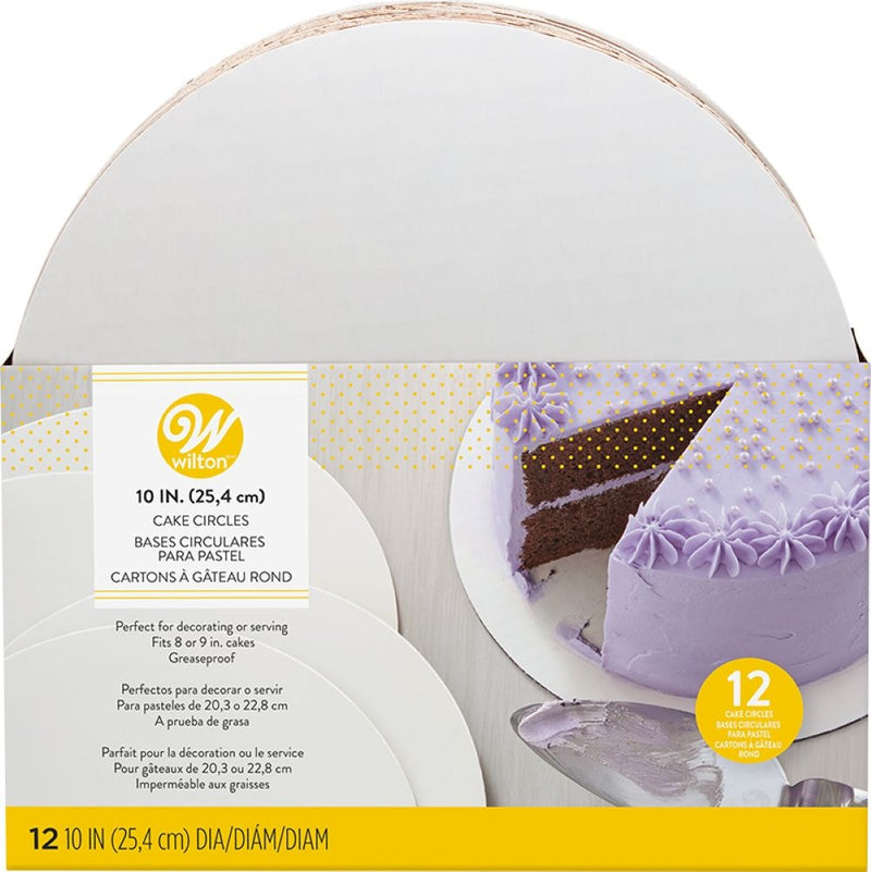 Wilton Cake Circles, 10-in, 12-pc H3