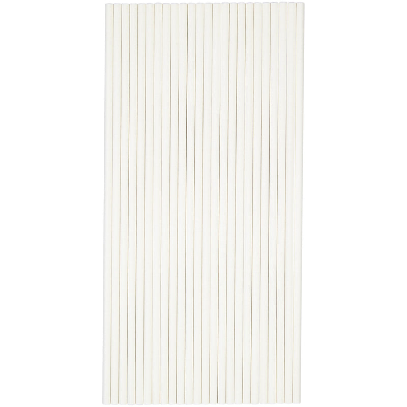 Wilton Lollipop & Cake Pop Stick, White, 8-in, 25-pk, for Baking/Cake Decoration U0