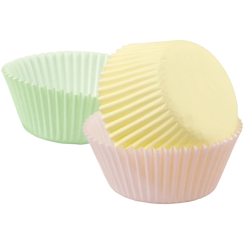 Wilton Standard Baking Cups, Assorted Pastels, 75-ct E8
