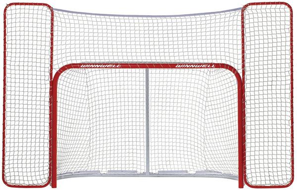 Winnwell Steel Street Hockey Net with Backstop, 72-in K0