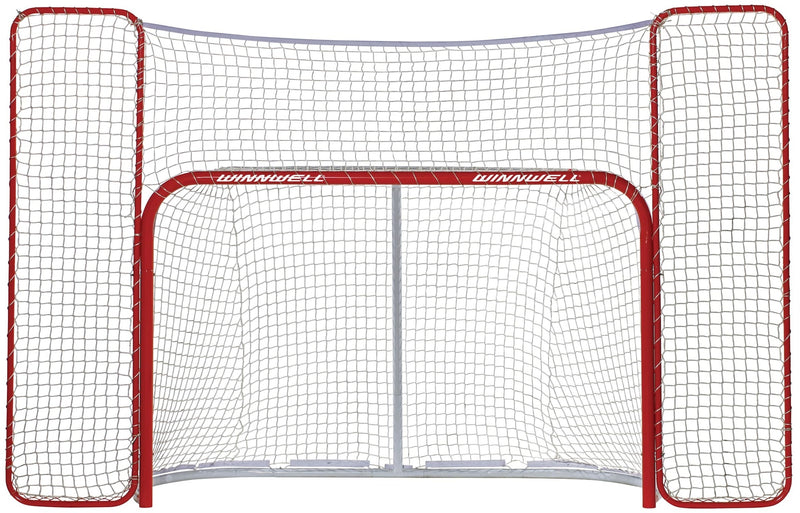 Winnwell Steel Street Hockey Net with Backstop, 72-in K0