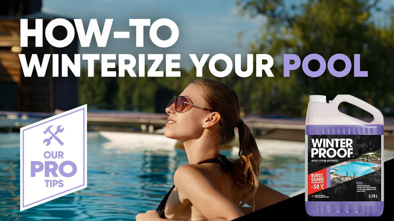 WinterProof - Pool Water System Antifreeze with BurstGuard Guarantee -50°C, 3.78 L M4