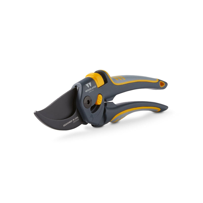 Woodland Tools Super Duty Adjustable MaxForce Bypass Pruner, Ergonomic Grip Q4