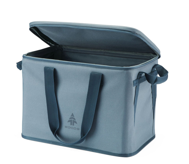 Woods Haul Portable Collapsable Camp Gear Storage Tote, 32-L U4