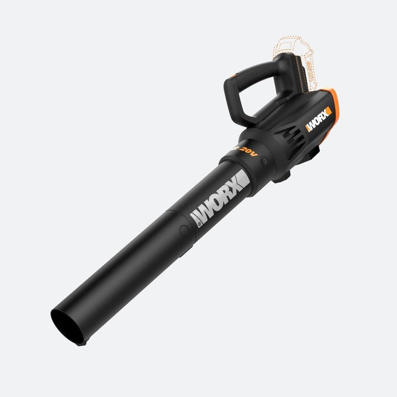 Worx 20V Power Share 360 CFM 75 MPH Leaf Blower (Tool only) W2