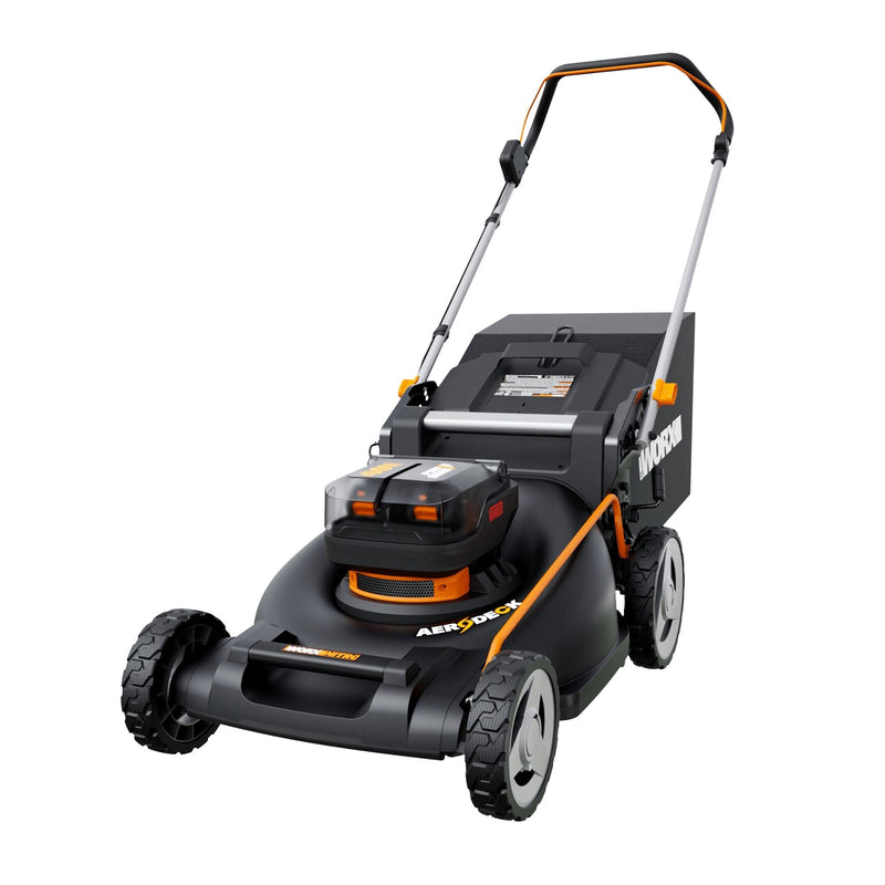 Worx NITRO 3-in-1 40V Push Poly Mower with IntelliCut, 21-in O0
