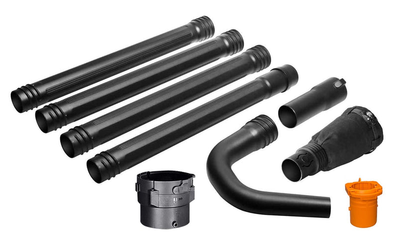WORX WA4094 Universal Gutter Cleaning Kit for Leaf Blowers, 11-ft O9