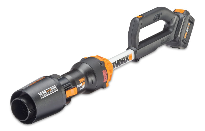 WORX WG543 20V Power Share Cordless Leafjet Blower/Sweeper, 4Ah Battery H7