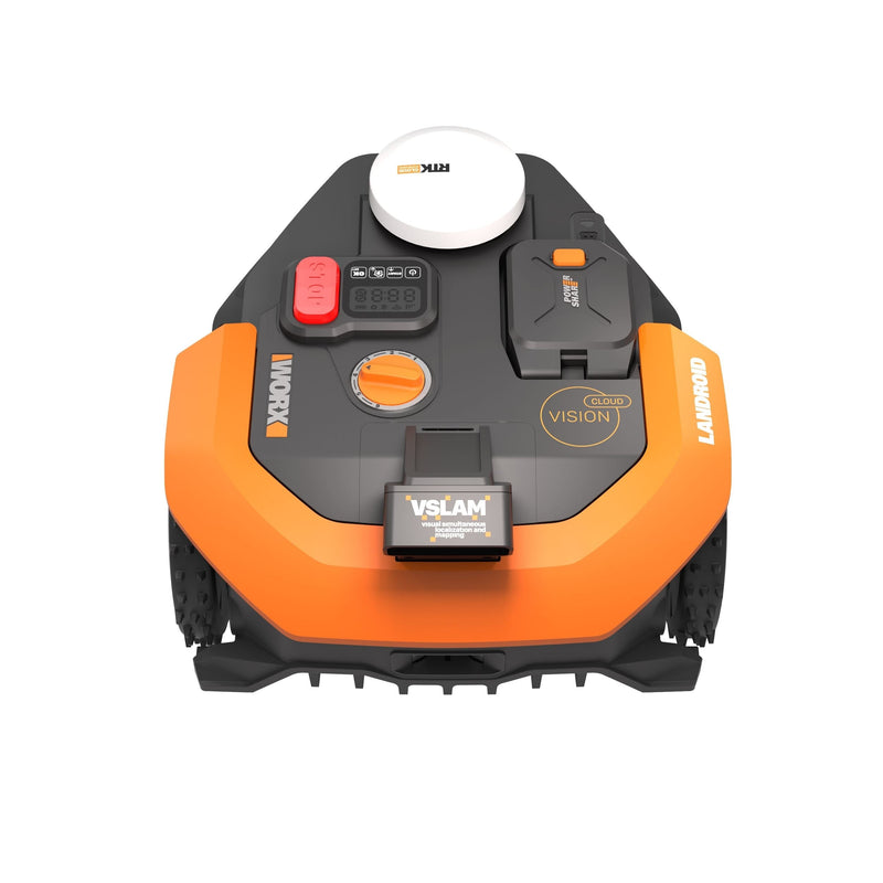 Worx WR310 Landroid Vision Cloud Robotic Mower, 1/4 Acre Y5