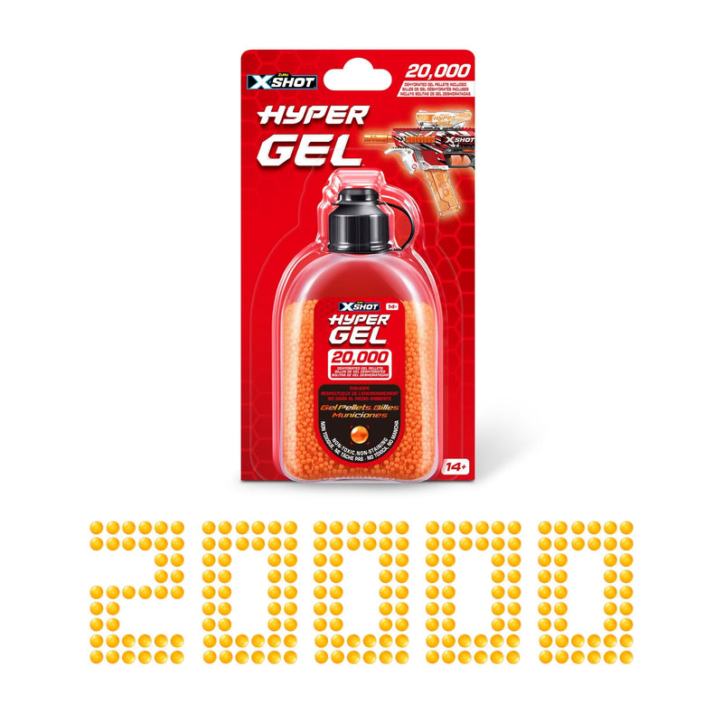 X-Shot Hyper Gel Eco-Safe Pellet Refills, 20000-Balls, Ages 14+ Z9