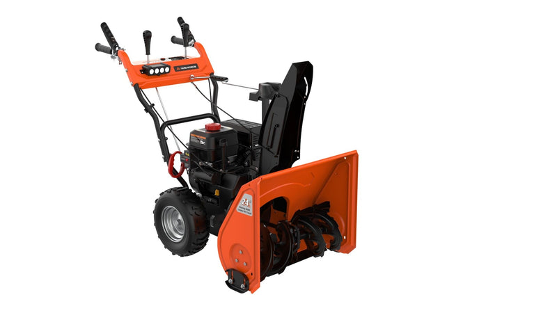 YardForce 24-in 212cc 2-Stage Snowblower with Steel Chute R9