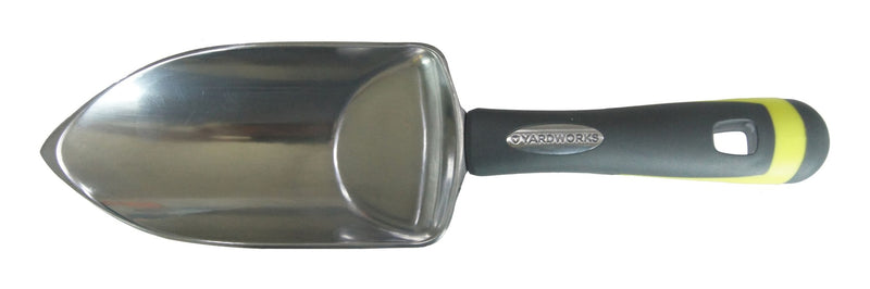 Yardworks Aluminium Hand Trowel with Rubber Handle, XL I1
