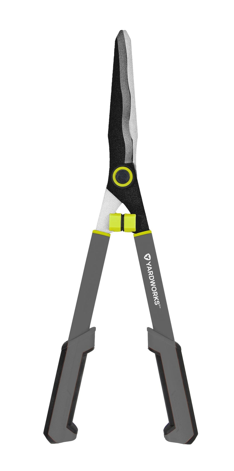 Yardworks Steel Hedge Shear with Comfort Grips, Black I5