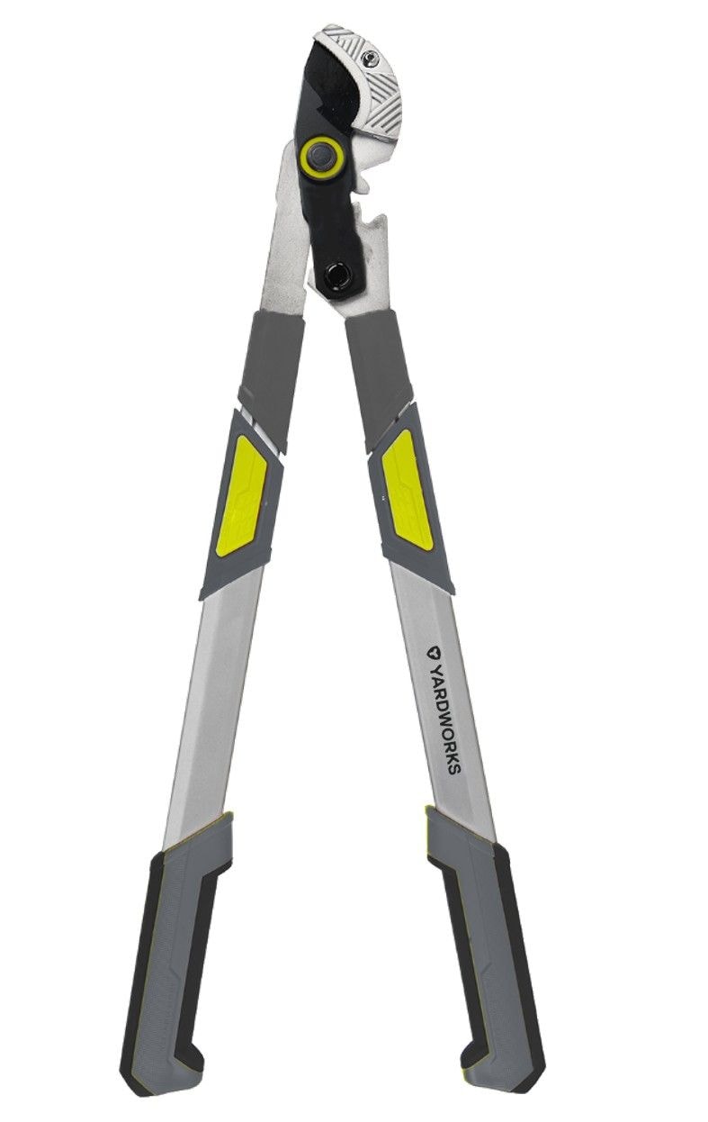 Yardworks Telescopic Anvil Lopper, Ergonomic Grip, 1-1/4-in S9