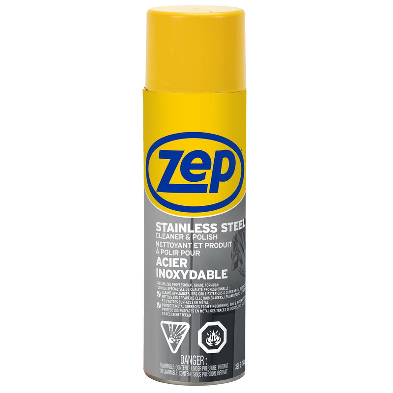 Zep Stainless Steel Cleaner and Polish Spray, 414-mL T5