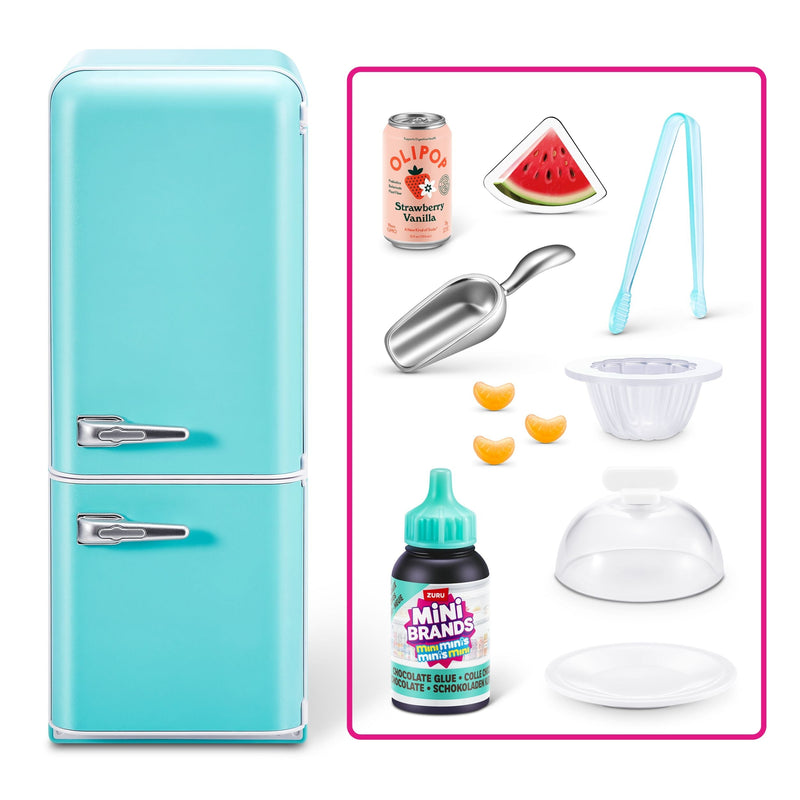 Zuru Mini Brands Fill The Fridge Surprise Playset Capsule for Ages 8+, Assorted Figures M2