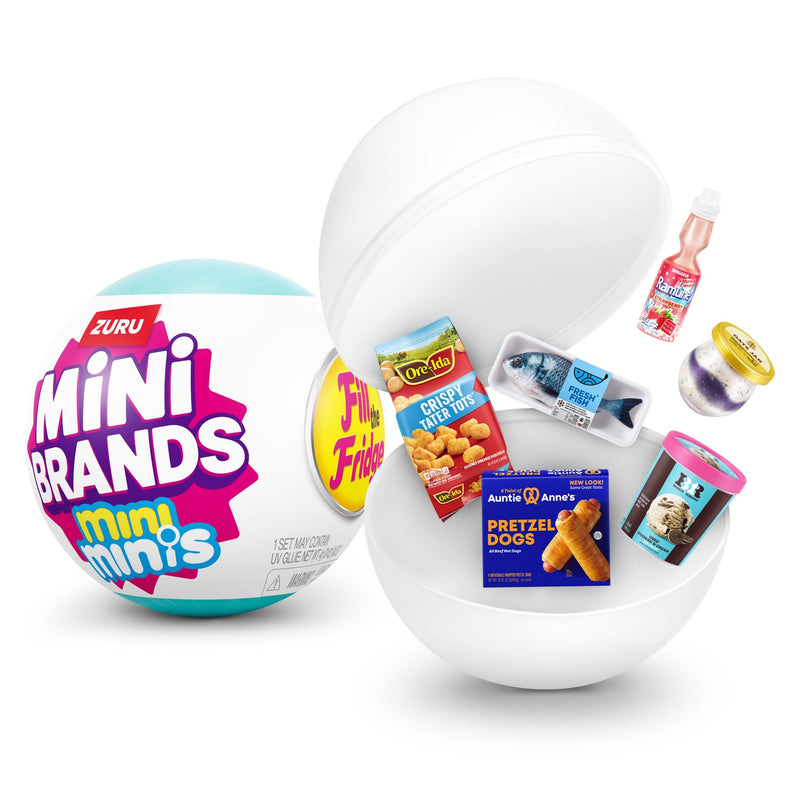 Zuru Mini Brands Mini Minis Fill the Fridge Miniature Toys E7