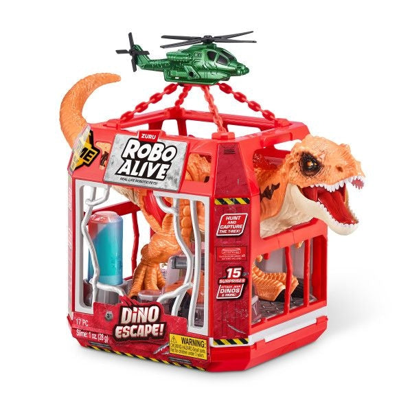Zuru Robo Alive Dino Escape Series 1 Dinosaur Playset L3