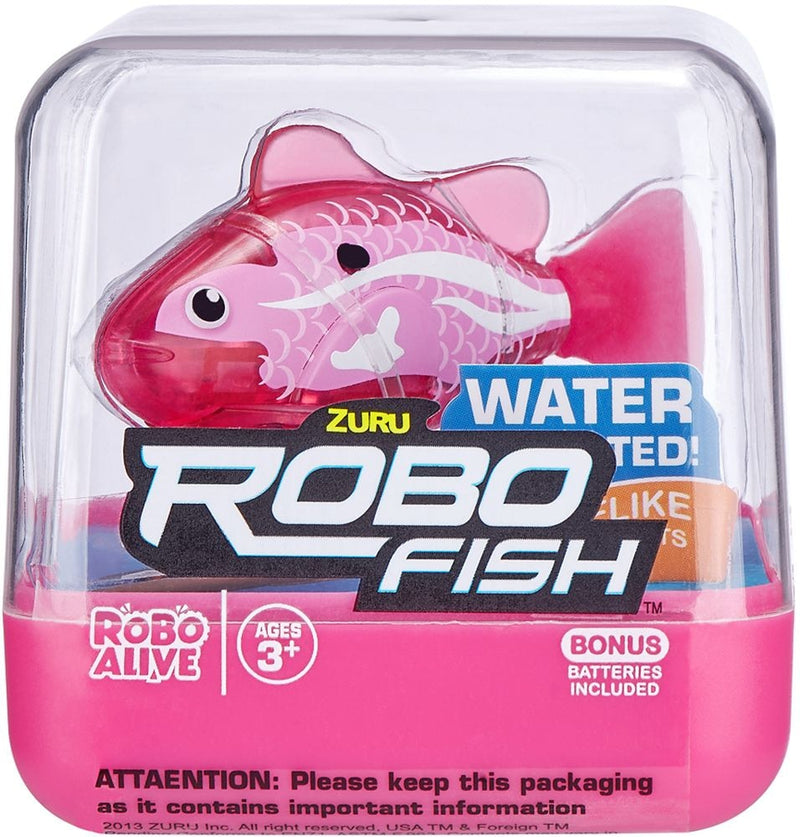 ZURU Robo Alive Robotic Fish Toy For Kids, Assorted, Ages 3+ Z4