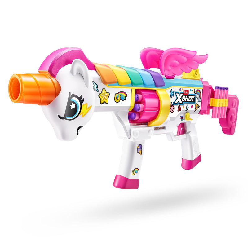 Zuru X-Shot Big Rizz Blastercorn Foam Dart Toy Blaster with 24 Darts I8