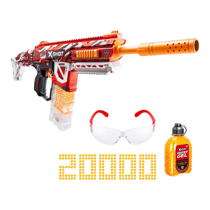 Zuru X-Shot Hyper Gel HPG-700 Fully Semi-Automatic Large Blaster, Ages 14+ M4
